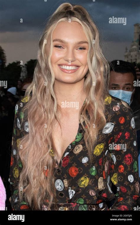 romee strijd louis vuitton|Romee Strijd is seen arriving at Louis Vuitton during the Paris .